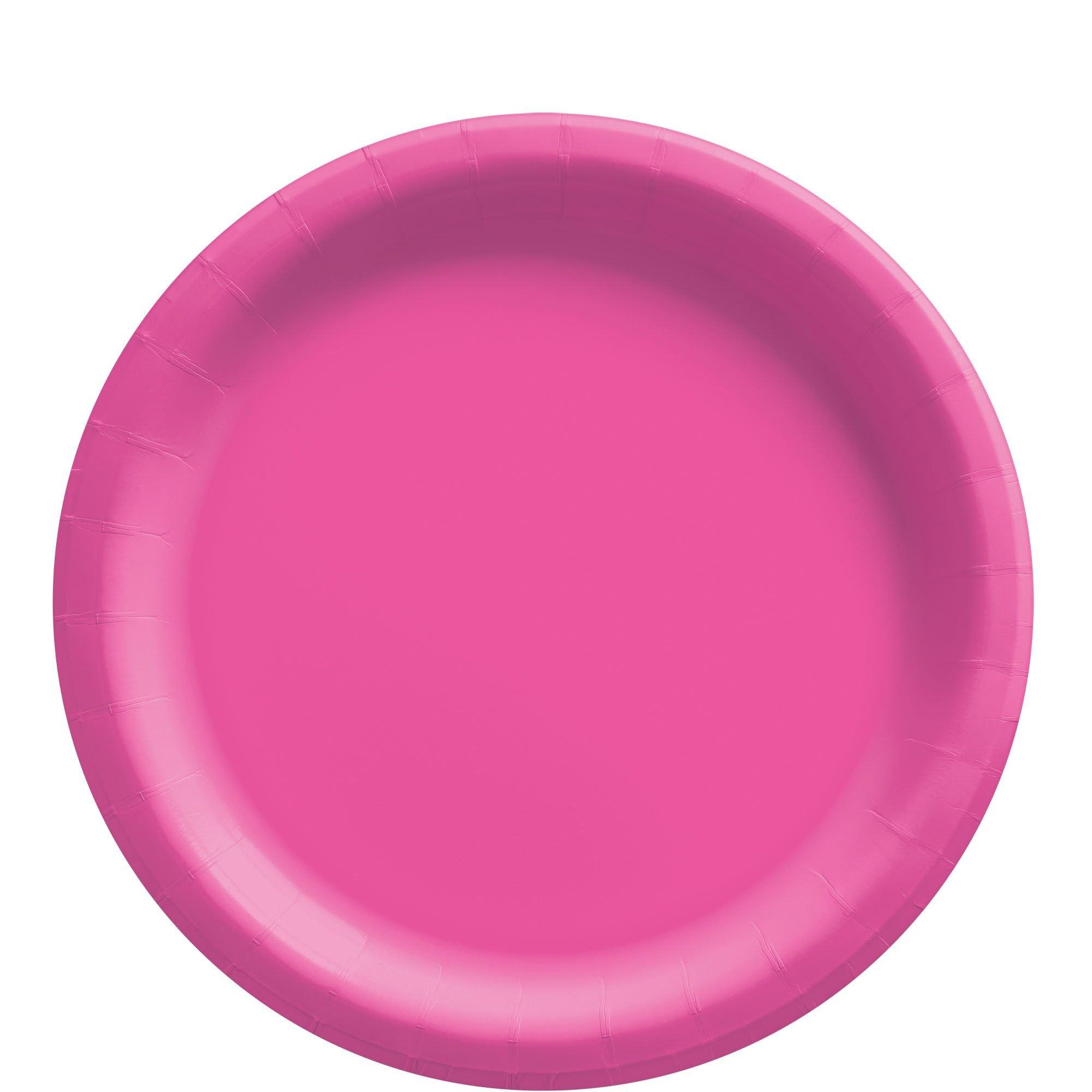 Extra Sturdy Paper Lunch Plates, 8.5in